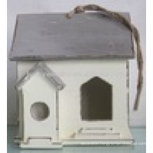 Luckywind Shabby Chic High Quality Solid Wooden Birdhouse